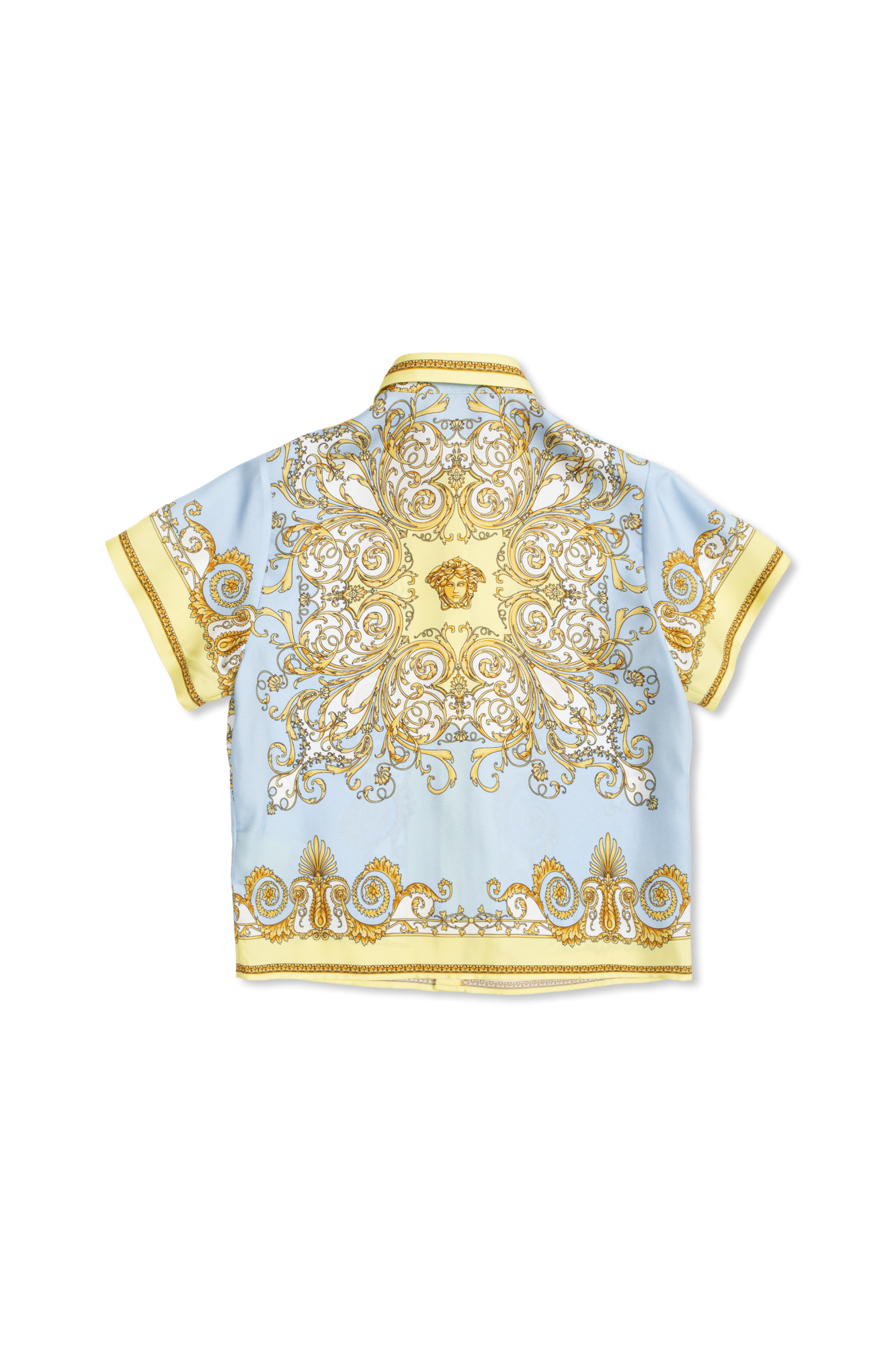 Versace Kids Silk short-sleeve shirt | Kids's | Vitkac